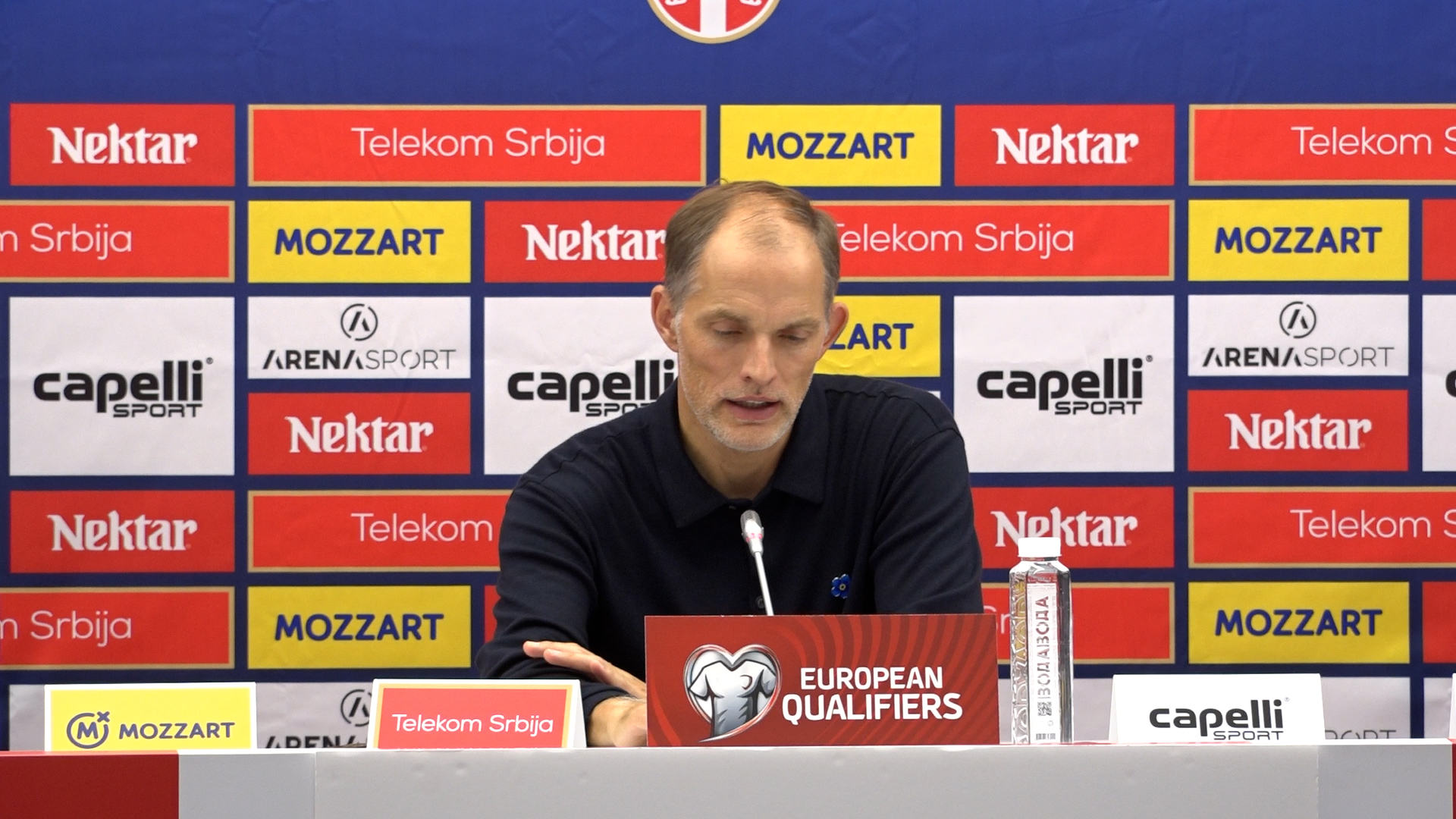 Beograd, Tomas Tuhel, trener reprezentacije Engleske, ocekivao sam istu formaciju kao protiv Spanije ali nadam se da nisam bio pregrub prema mom kolegi ENG Beograd, Tomas Tuhel, trener reprezentacije Engleske, ocekivao sam istu formaciju kao protiv Spanije ali nadam se da nisam bio pregrub prema mom kolegi ENG